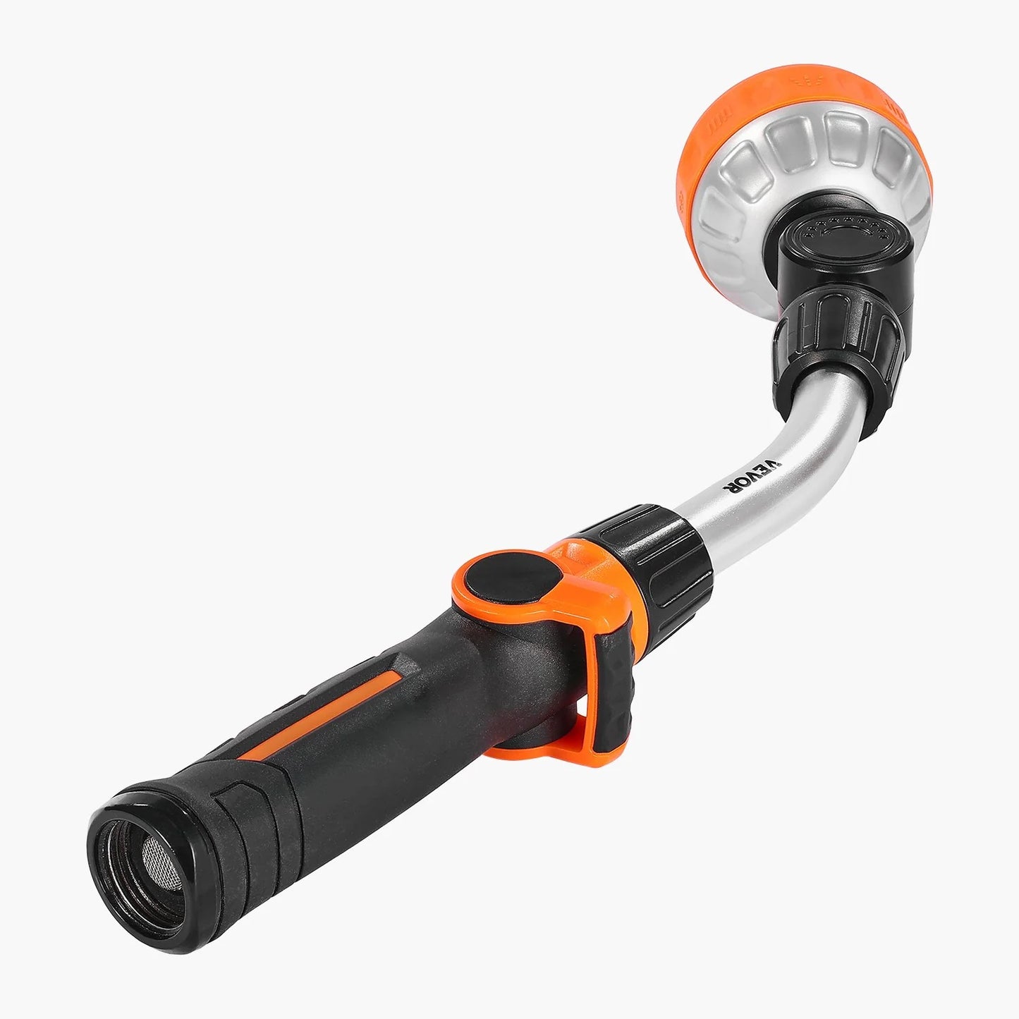 Heavy Duty Garden Hose Wand 15-Inch Long with 8 Spray Patterns & 180¡Ã Swivel Head