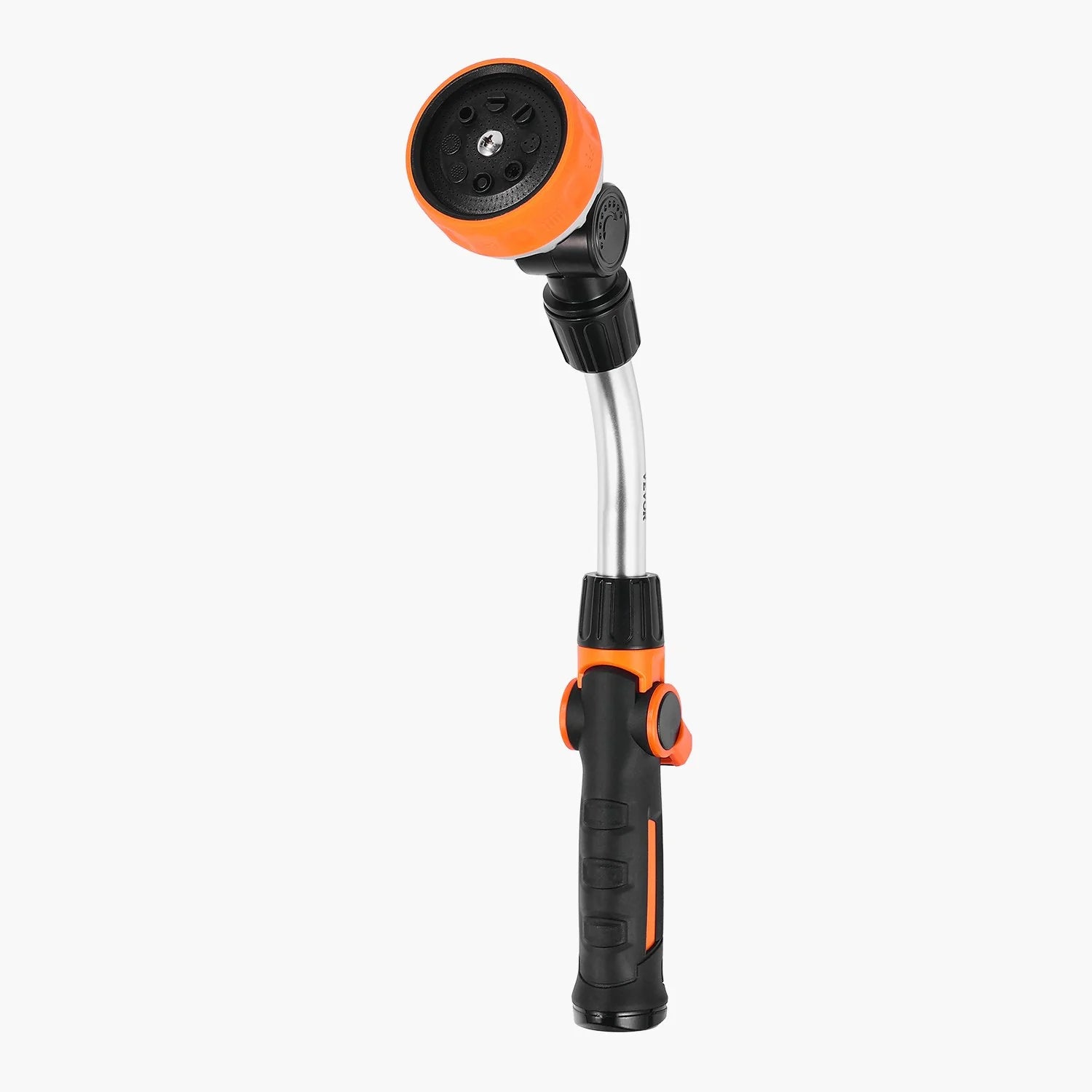 Heavy Duty Garden Hose Wand 15-Inch Long with 8 Spray Patterns & 180¡Ã Swivel Head