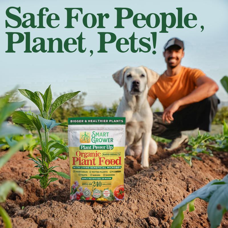 Smart Grower Plant Power up Organic Plant Food