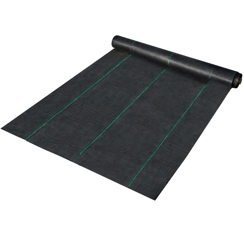 VEVOR Premium Weed Barrier Fabric, Various Specifications, Fathersdaygift, Woven Weed Control Fabric for Flower Beds, High Permeability & Geotextile Underlayment