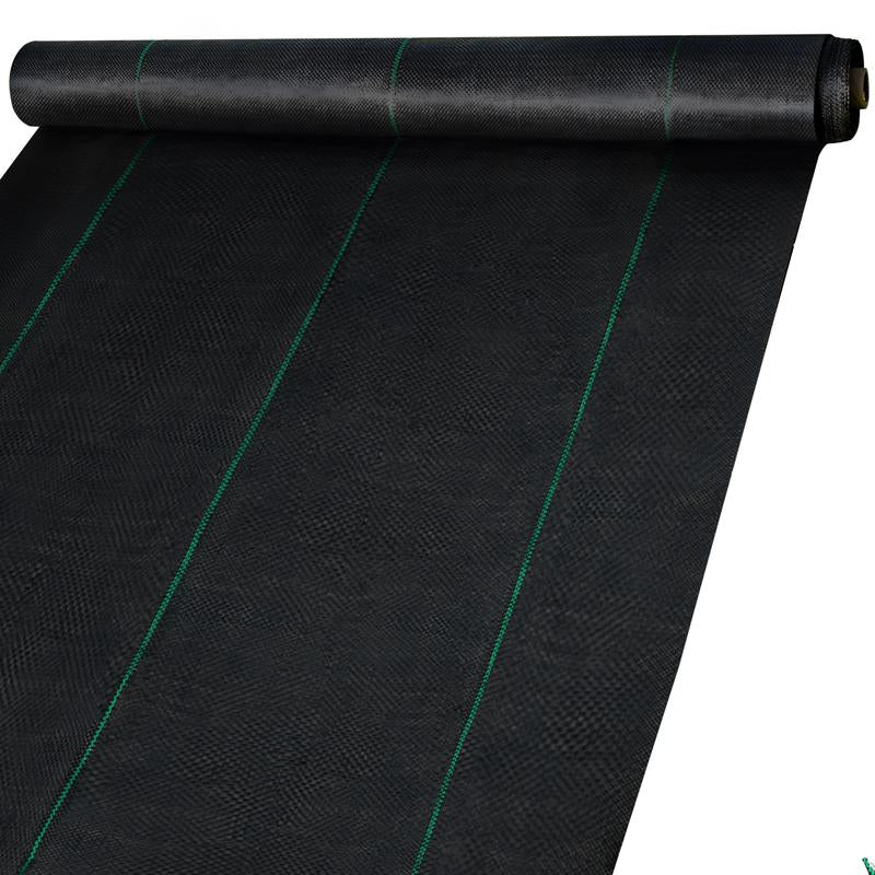 VEVOR Premium Weed Barrier Fabric, Various Specifications, Fathersdaygift, Woven Weed Control Fabric for Flower Beds, High Permeability & Geotextile Underlayment
