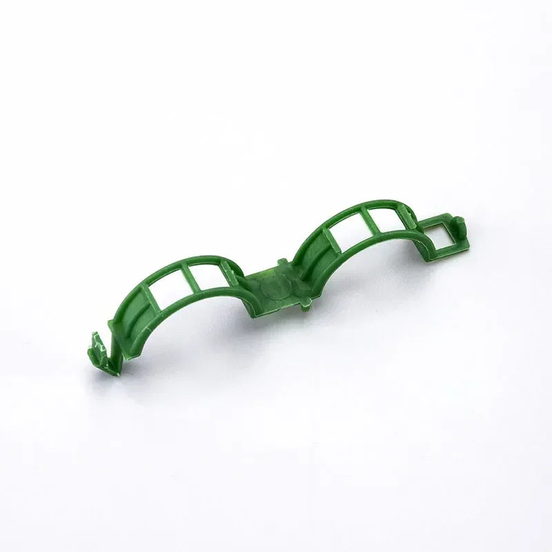50PCS Plant Clips Supports Reusable Plastic Connects Fixing Vine Tomato Stem Grafting Vegetable Plants Orchard and Garden Tools